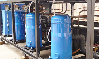 冷水機組的壓縮機燒毀后如何處理？